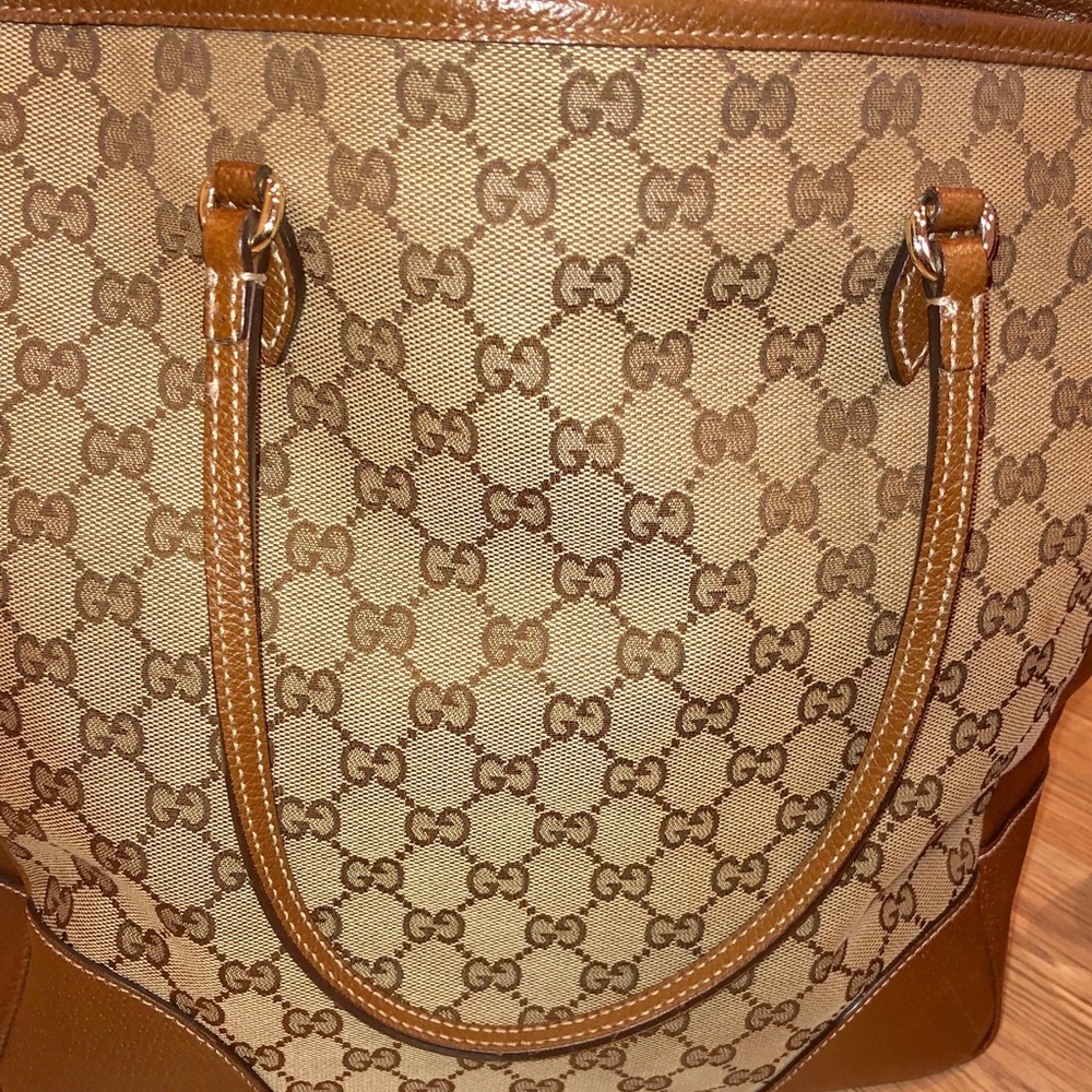Gucci Bree GG Canvas Tote